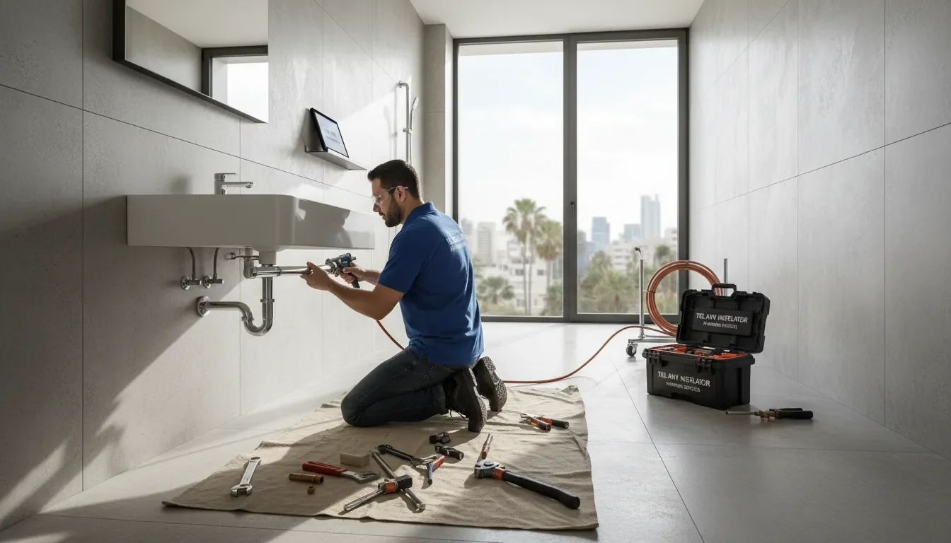Professional emergency plumbing services in Tel Aviv